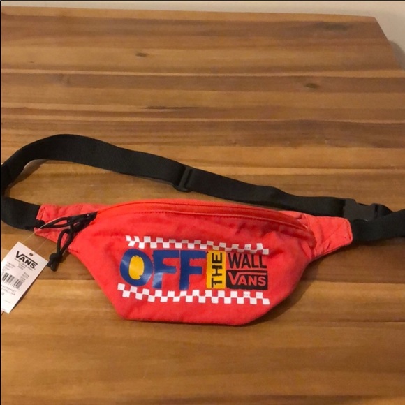 vans fanny pack red